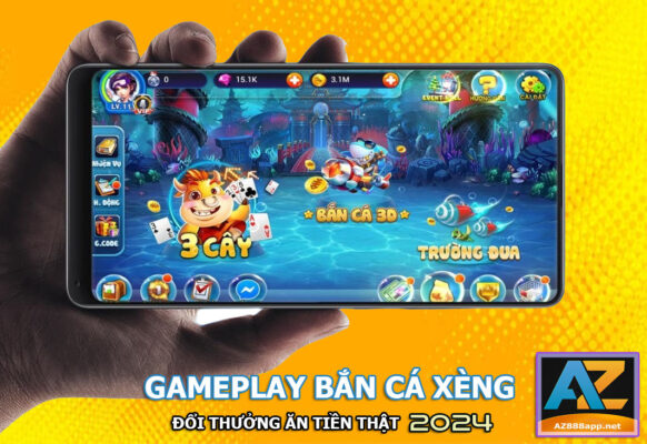 Gameplay Bắn cá xèng đổi thưởng ăn tiền thật 2024