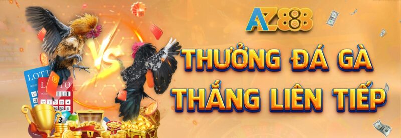 Phần thưởng hấp dẫn dành cho đá gà trực tuyến tại AZ888